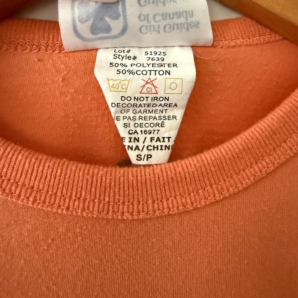 Girl Guides of Canada Brownies Orange Kids Long Sleeve Shirt Small - Picture 6 of 6